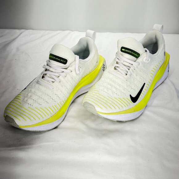 Nike ReactX Infinity Run 4 Shoes in White Lemon Twist main image 4